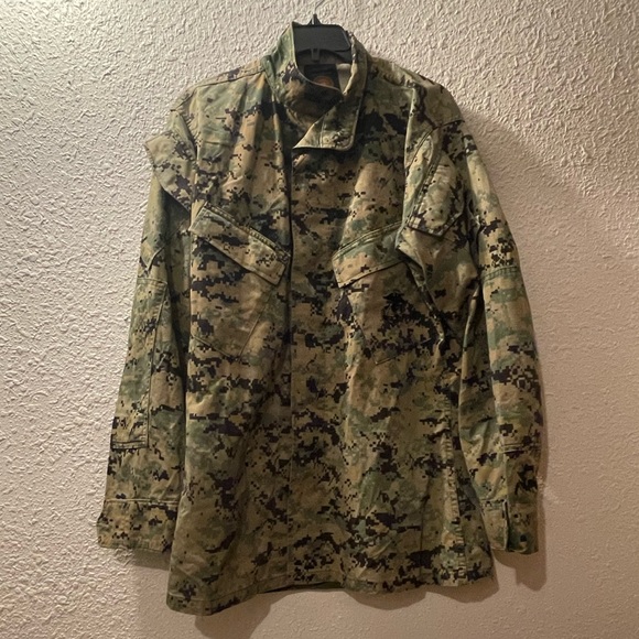 US Military/Field‎ US/BDU Mens Camouflaged Digital Tactical Cargo Jacket - Picture 1 of 9